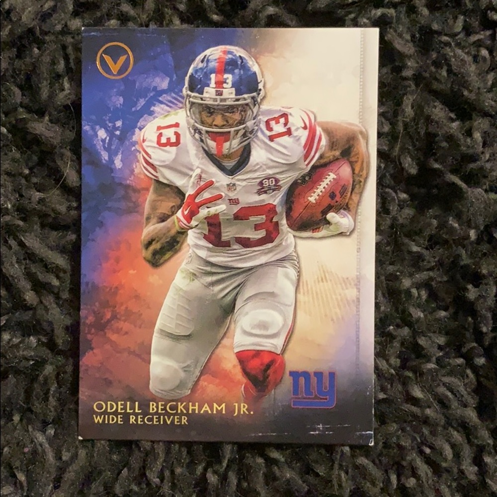 2015 Topps Valor Odell Beckham Jr Football Card